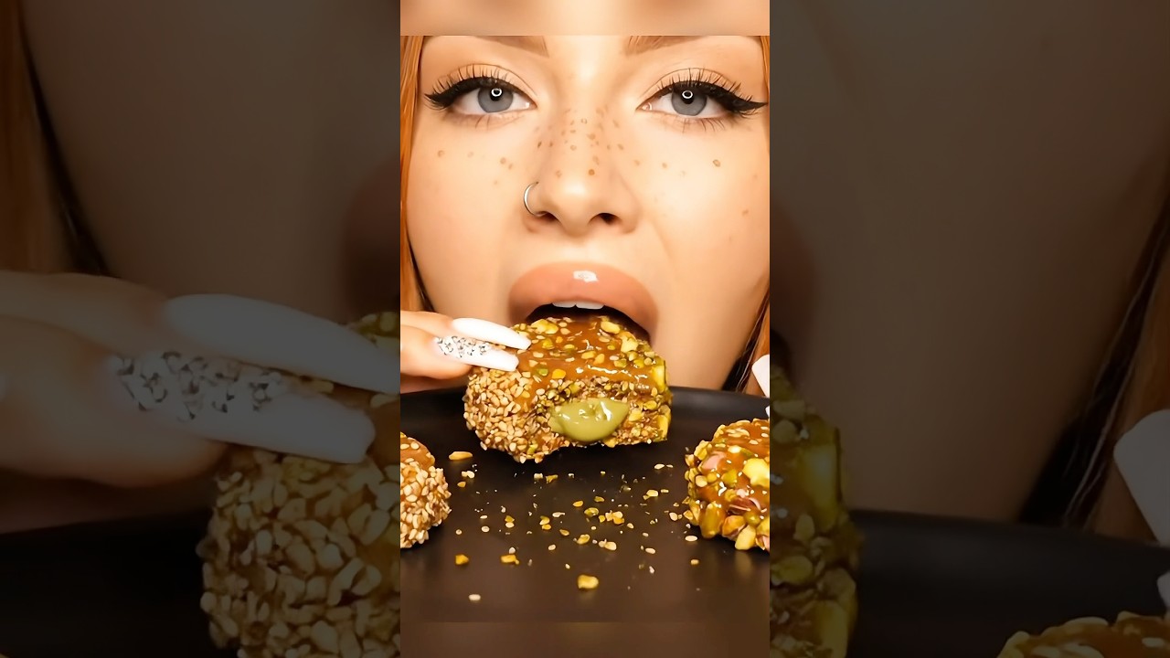 SYRIAN SWEETS 💚 PISTACHIO dreams satisfying ASMR ✨🥮 