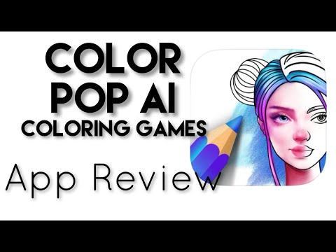 An Ai Coloring App! Color Pop Ai Coloring App Review