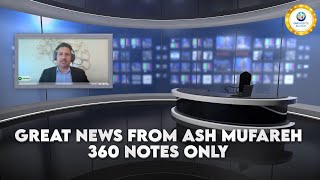GREAT NEWS FROM ASH MUFAREH 360 NOTES ONLY! - ONPASSIVE Bill Must