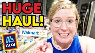 💥$450 Aldi + Walmart Grocery Haul - Replenishing after the holidays!