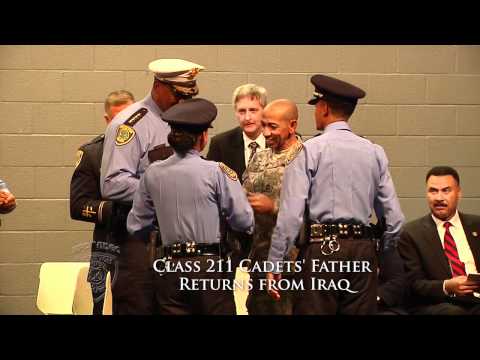 Class 211 Cadets' Father Returns from Iraq (Housto...