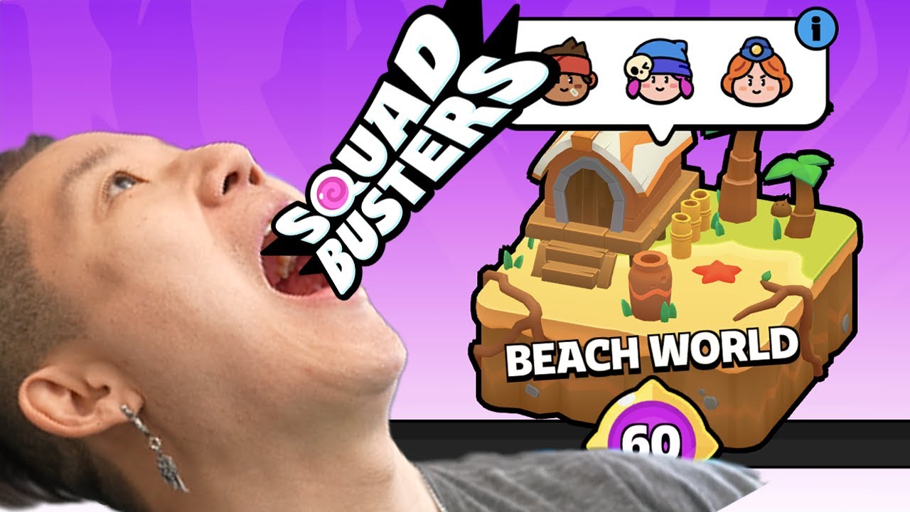 Squad Busters to BEACH WORLD