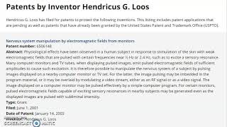 PATENTS; HENDRICUS G. LOOS