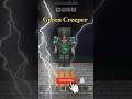 Green Creeper Armor Treem in Minecraft.. #minecraft