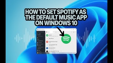 How to Set Spotify as the Default Music App on Windows 10! 🎶 💻✨
