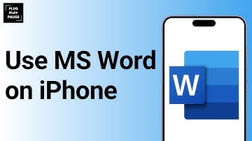 How to use Microsoft Word on iPhone ?