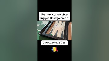 Remote control backgammon dice | loaded dice for sheshbesh Israel | how to win at backgammon ?