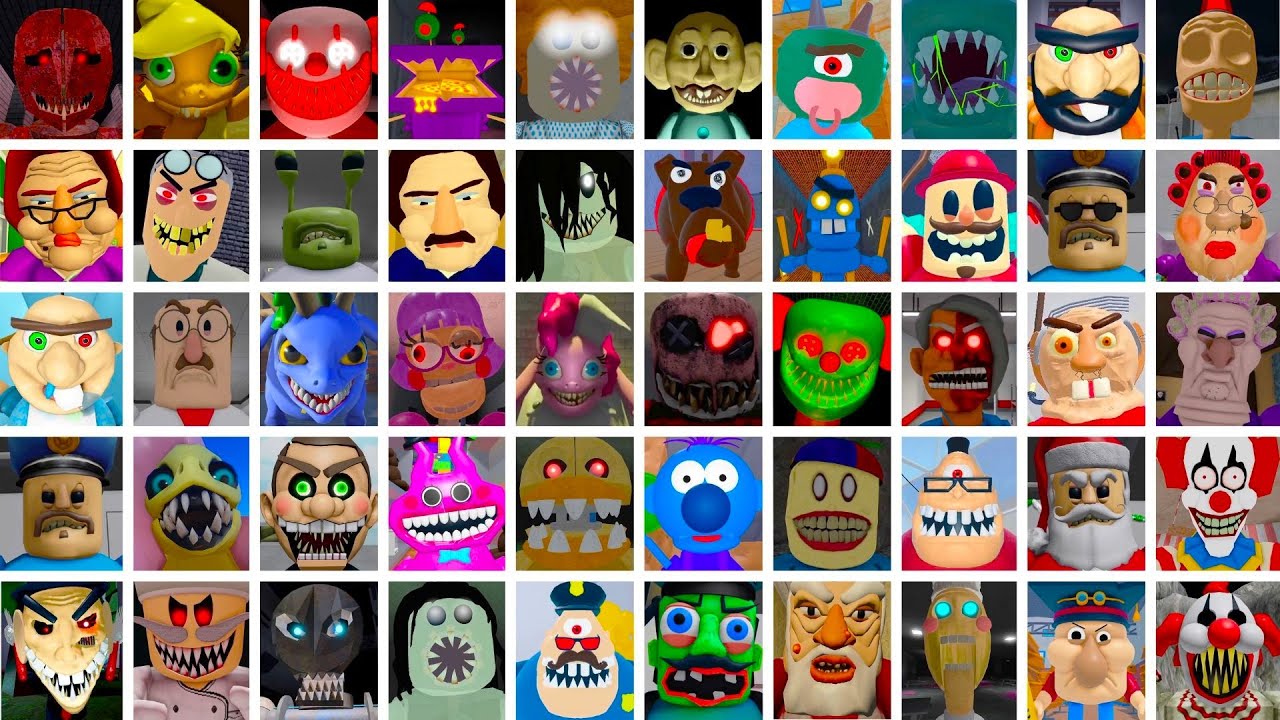 Compilation Of All Jumpscares Of Roblox Best Obby Games YouTube 