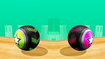 Going Balls - (Green ball🥎 VS Pink Ball🔮)Game play Happy time !