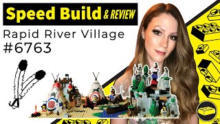 LEGO® Western Set 6763 Rapid River Village Speed Build and Review
