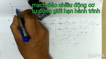 mạch đảo chiều động cơ tự động giới hạn hành trình,#điệncôngnghiệp