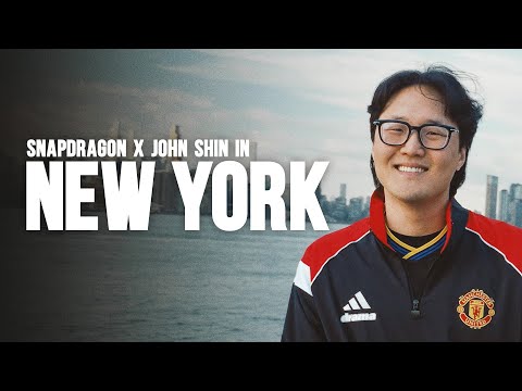 Snapdragon x John Shin In The Big Apple 🍎