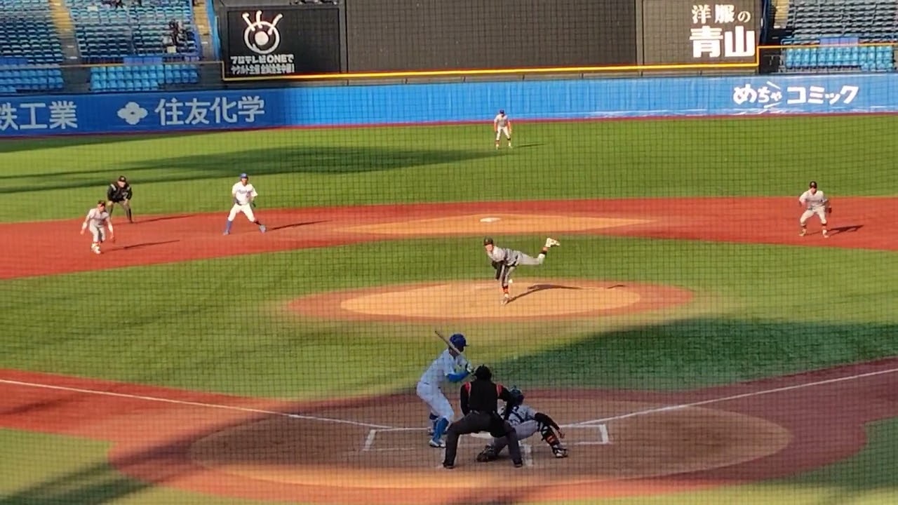 青山学院大学 渡部海捕手（智辯学園和歌山高等学校）先制3ランホームラン