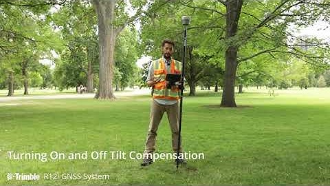 R12i Tutorial: Turning On and Off Tilt Compensation