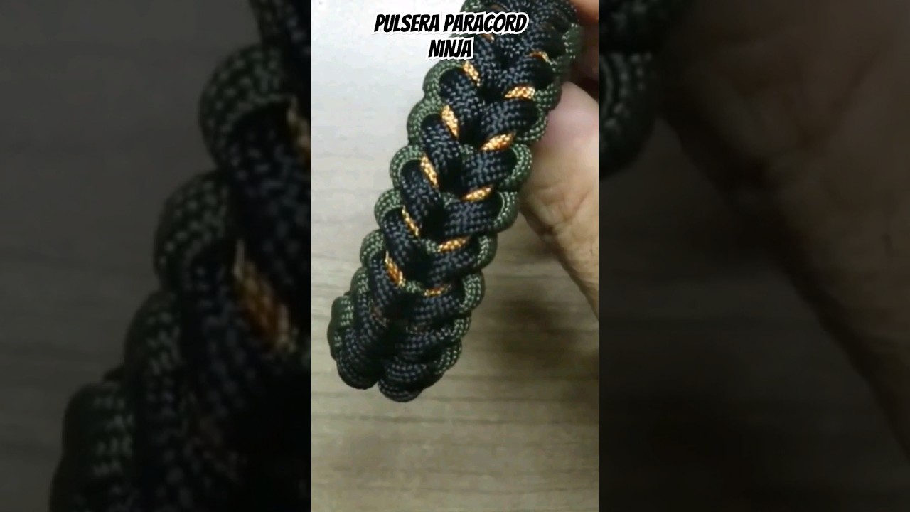 Pulseras Paracord Facil TRILOBITE - Paracord Bracelet 