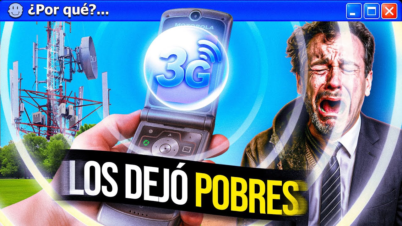 POR QUÉ La Red 3G Hizo QUEBRAR a TODO el MUNDO 📉
