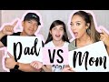 WHO KNOWS ME BETTER? (Dad vs. Mom!)