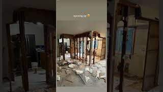 Open Concept Conversion and Kitchen Remodel