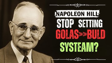 How to Build Systems to Actually Achieve Your Goals | Napoleon Hill Motivation
