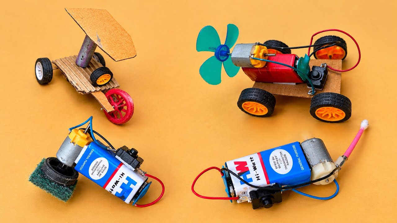 Cool Tech Inventiond 6 Genius Inventions With DC Motor | Cool Inventions Ideas - YouTube