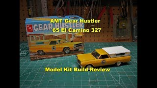 AMT 1965 CHEVY EL CAMINO GEAR HUSTLER 1/25 SCALE MODEL KIT