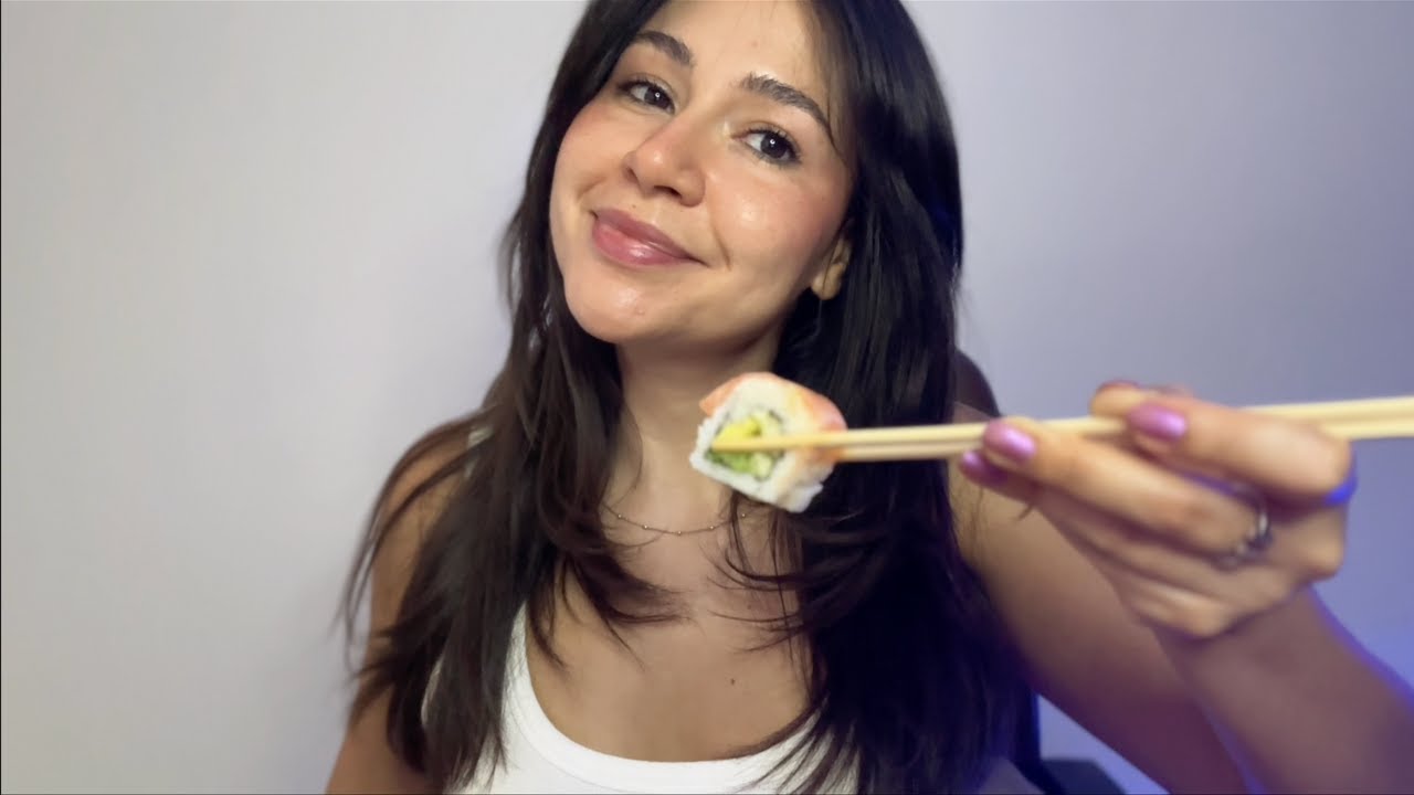 ASMR COMIENDO SUSHI
