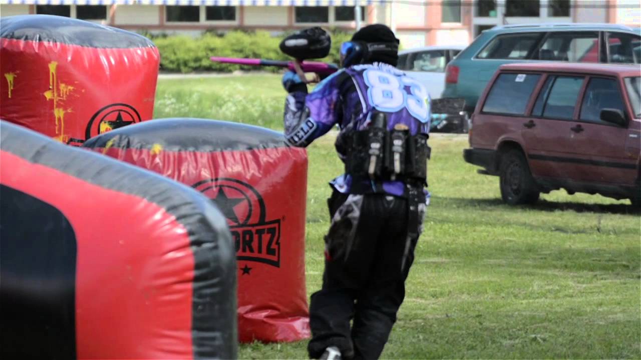 Paintball Walkon Tresjö - YouTube