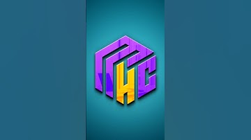 MHC Monogram logo Design Tutorial #shorts #short #viral #design