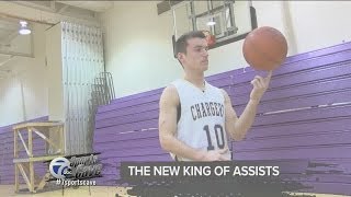 7 Sports Cave: Evan Kraatz sets Michigan high school record for assists