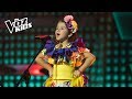 Ellie canta el pescador  audiciones a ciegas  la voz kids colombia 2018