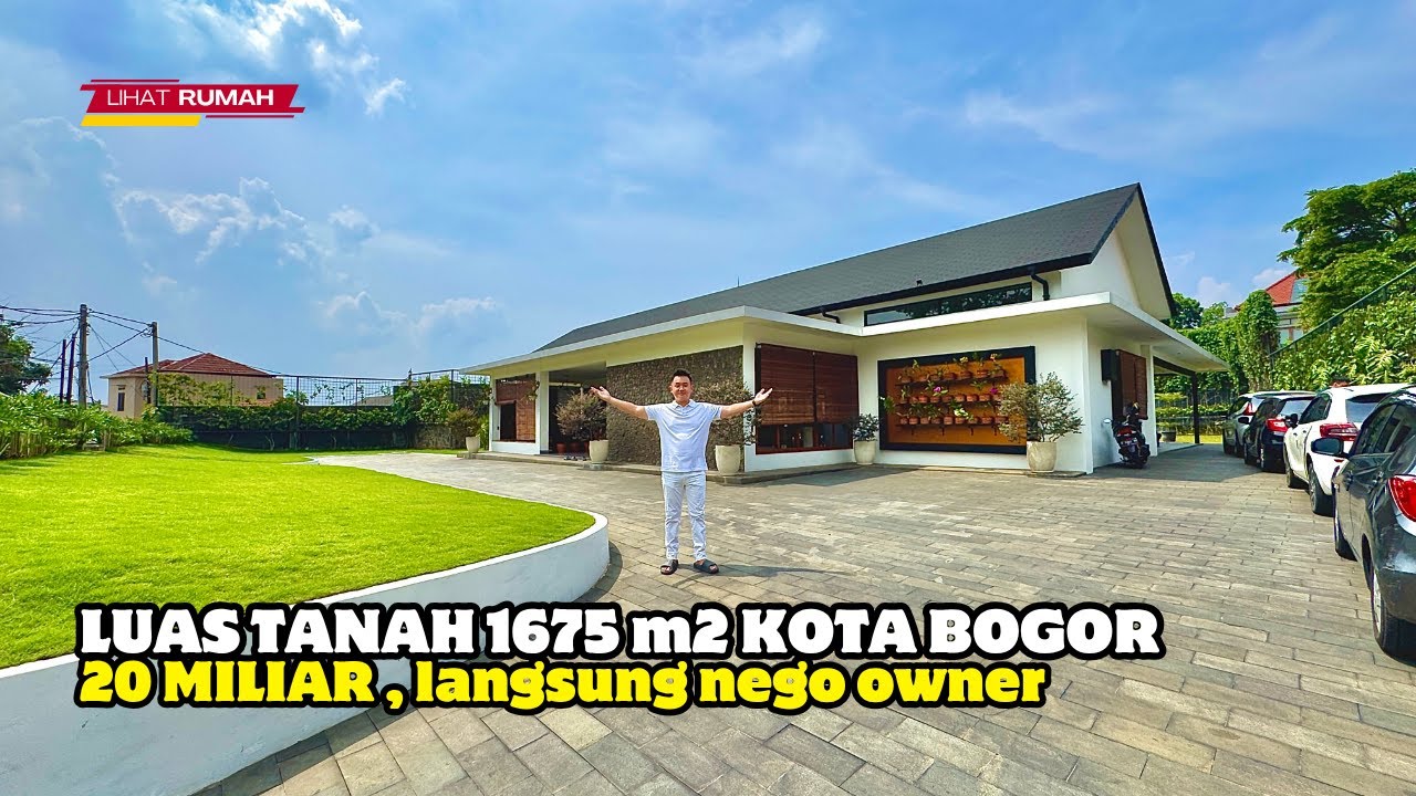 RUMAH YANG SANGAAT LUAS DI KOTA BOGOR PERSIS | TENGAH KOTA BOGOR RUMAH JADUL TAPI MEWAH