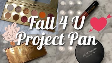 FALL 4 U PROJECT PAN UPDATE!