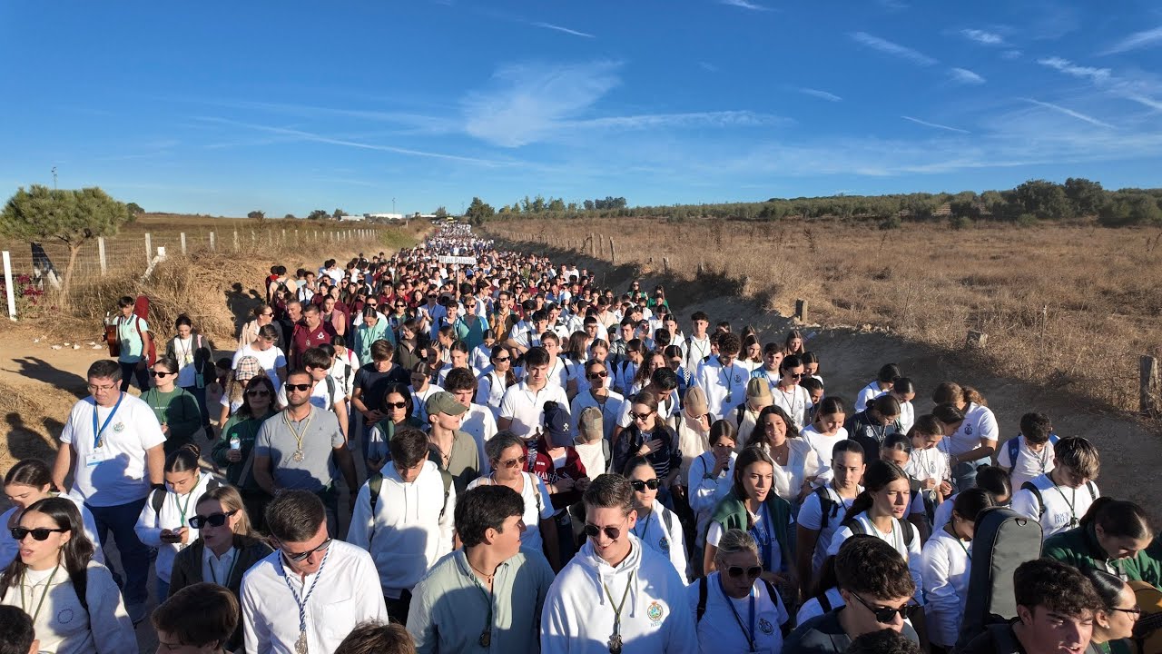 Peregrinación Jóvenes Rocieros 2025 Almonte (Huelva) 2025  4K