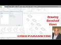Creo Parametric - Drawings - How to Create Revolved Views