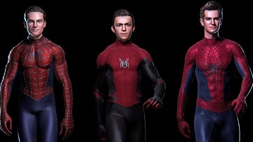 Spider-Man No Way Home 3D Models Animation(4K)