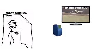 son gets rick rolled, stick bugged, and gnomed