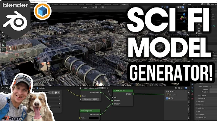 Create Stunning Sci-Fi Models with this Blender Generator