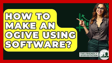 How To Make An Ogive Using Software? - The Friendly Statistician