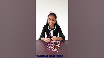 Macrame Art | #shorts | basic macrame knot | learn macrame  art | how to make macrame Knot