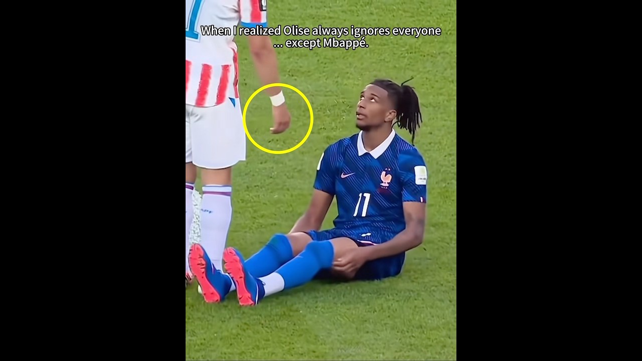 Olise and Mbappe relationship🥺❤️🇫🇷