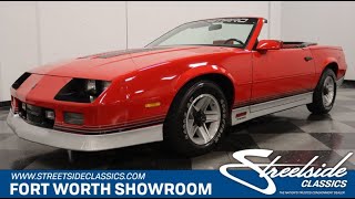 1987 Chevrolet Camaro Z28 Convertible for sale | 5947-DFW