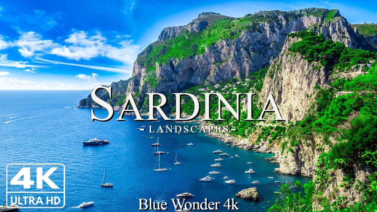 Sardinia UHD - живописный релаксационный фильм с успокаивающей музыкой - 4K Video Ultra HD