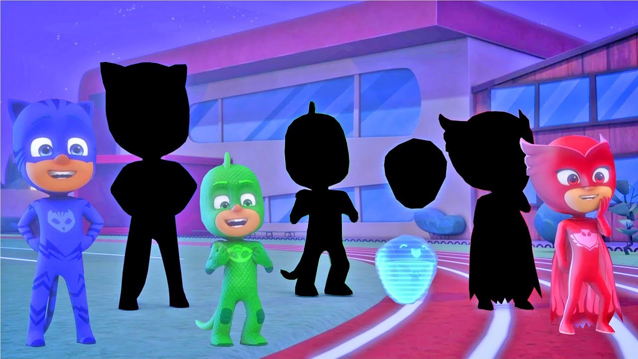 Learn Colors With Pj Masks, Pj Masks Wrong Heads #1 - YouTube