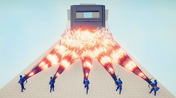 5x GODS vs DEFLECT SHIELD GOD | TABS Totally Accurate Battle Simulator Gameplay