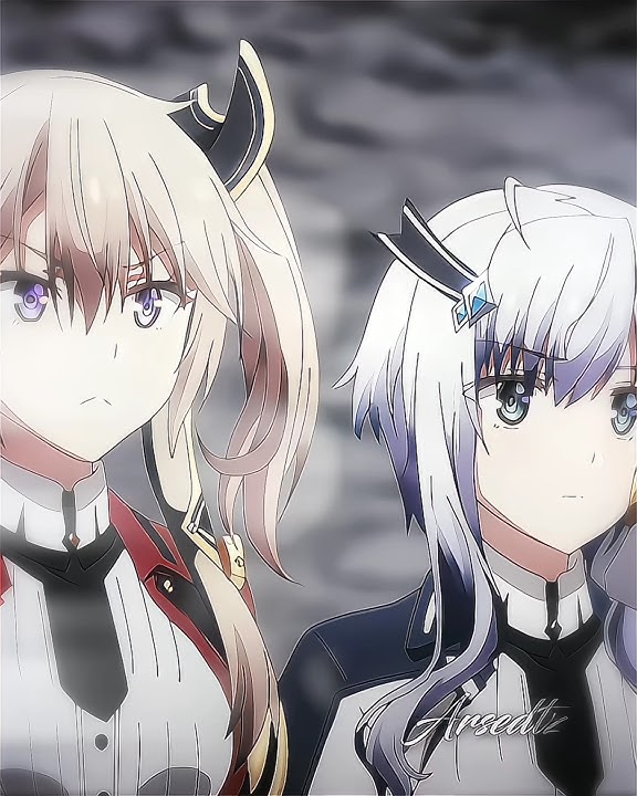 'Goddess Sisters' Abernyu & Militia | LONOWN - AVANGARD SLOWED | Maou Gakuin Season 2 Edit #shorts