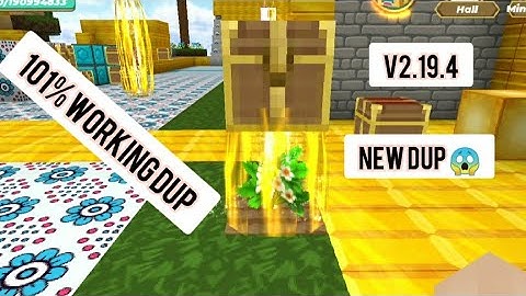 Blockman Go Adventures Skyblock NEW Duplication Glitch 101% Working Dup!