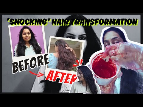 *SHOCKING* Hair Color Transformation💁🏻‍♀️🪮 | Paradyse Hair Tint Review 🤔| Step-by-Step Process