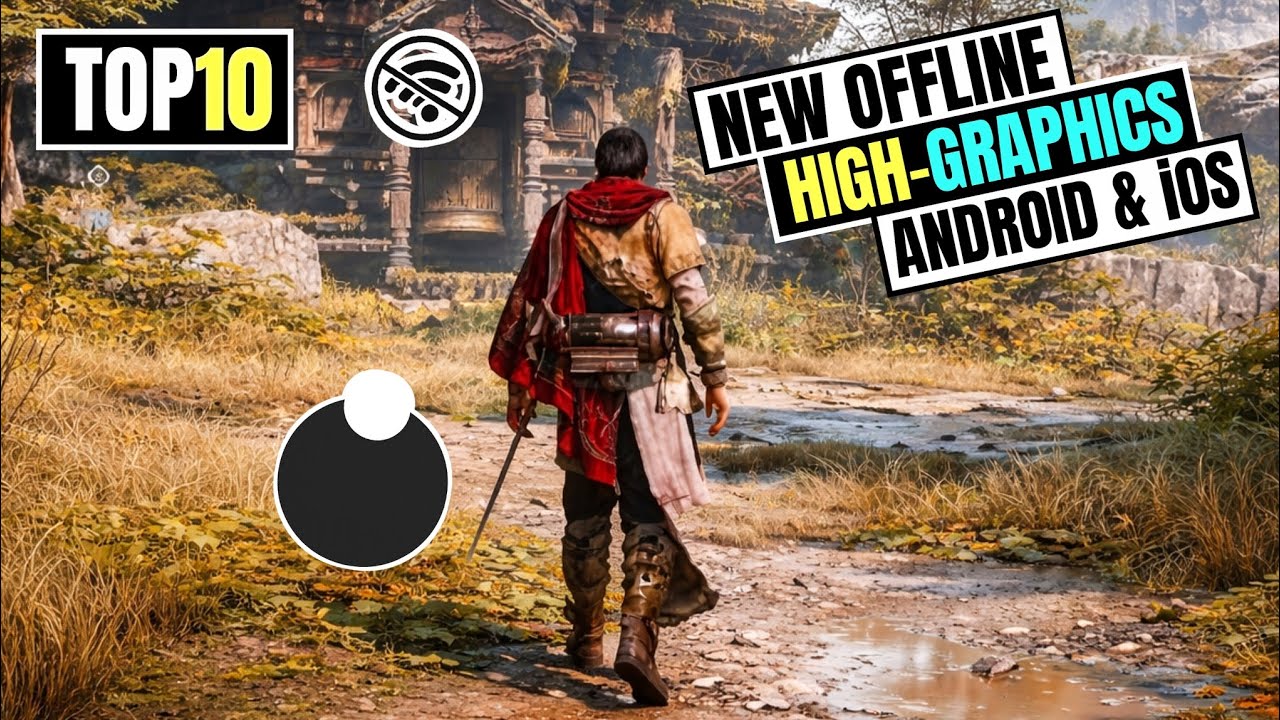 Топ-10 лучших офлайн-игр с высококачественной графикой для Android и iOS 2026 года | Новые офлайн...
