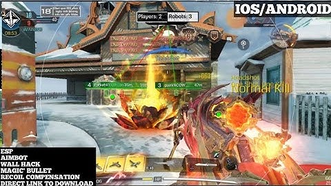 CODM MOD MENU APK COD MOBILE +WALLHACK +AIMBOT + ESP | DOWNLOAD CHEATS NO RECOIL CODM APP