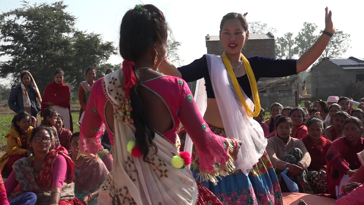 राप्तीसोनारी गाउँपालिका ५ मा जोर से बजैबु मन्दरा - New Tharu song 2020